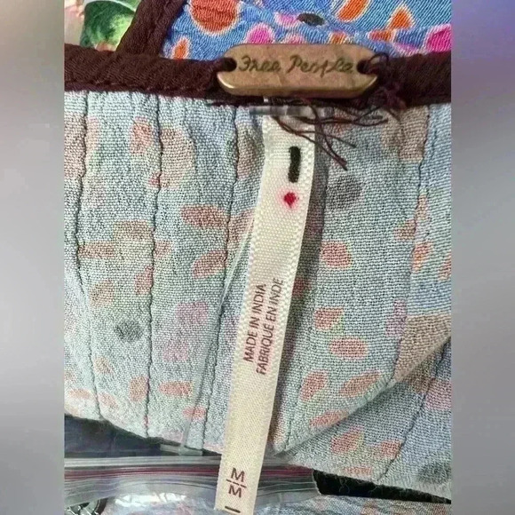 Free People Purple Floral Mini Dress - Picture 5 of 6